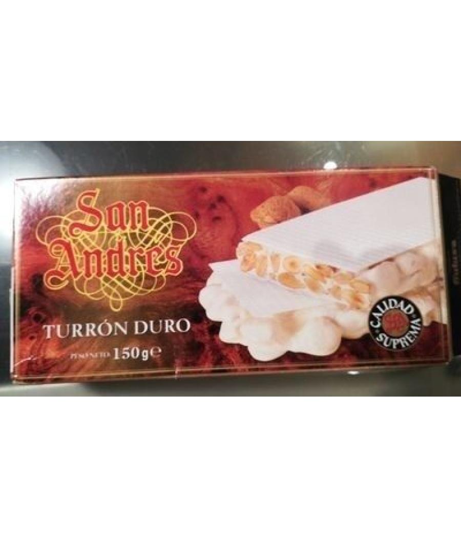 CONFISERIE SAN ANDRES TURRON DURO 150G CONFISERIE SAN ANDRES TURRON DURO 150G