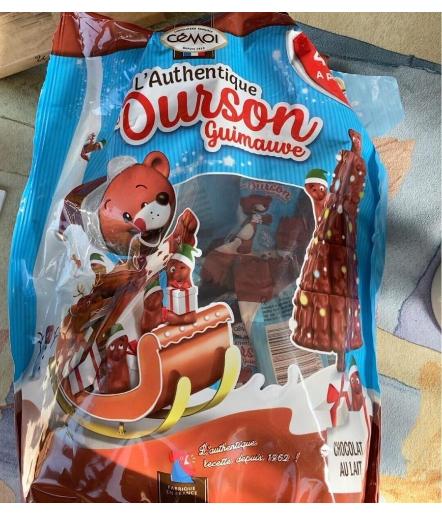 CONFISERIE CEMOI L’AUTHENTIQUE PETIT OURSON GUIMAUVE 416G CONFISERIE CEMOI L’AUTHENTIQUE PETIT OURSON GUIMAUVE 416G