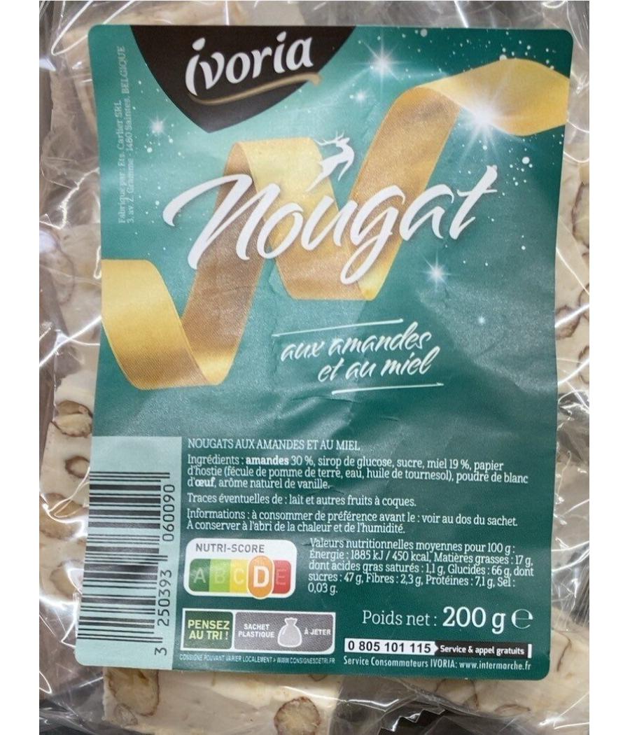 CONFISERIE IVORIA NOUGAT 200G CONFISERIE IVORIA NOUGAT 200G