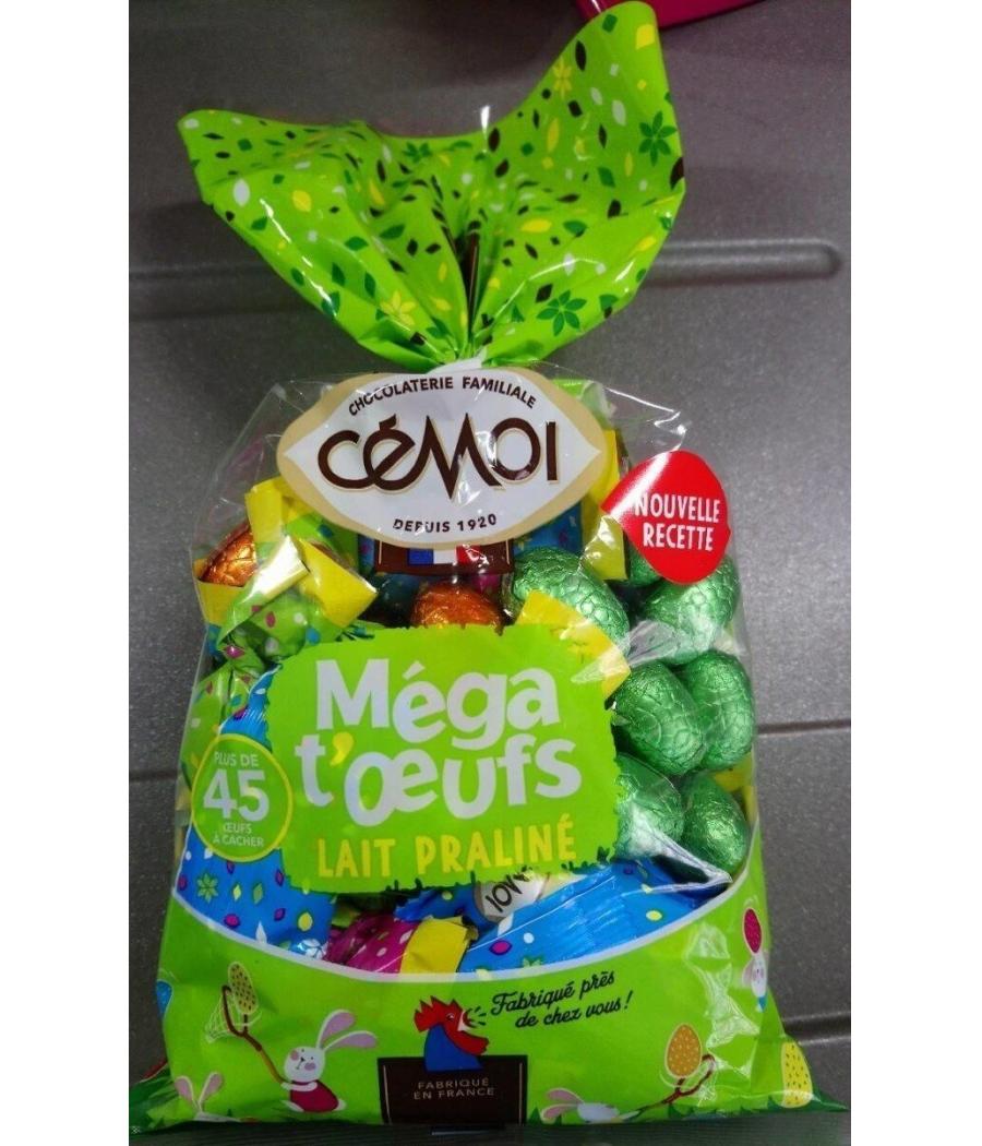 MEGA T\'OEUFS LAIT PRALINE 450G MEGA T\'OEUFS LAIT PRALINE 450G