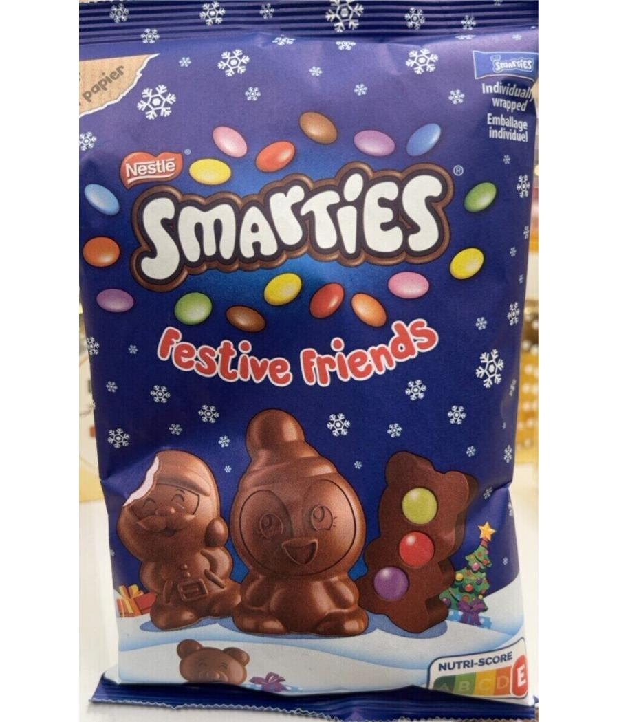 MOULAGE CHOCOLAT MINI-FIGURINE DE NOEL SMARTIES  147G MOULAGE CHOCOLAT MINI-FIGURINE DE NOEL SMARTIES  147G