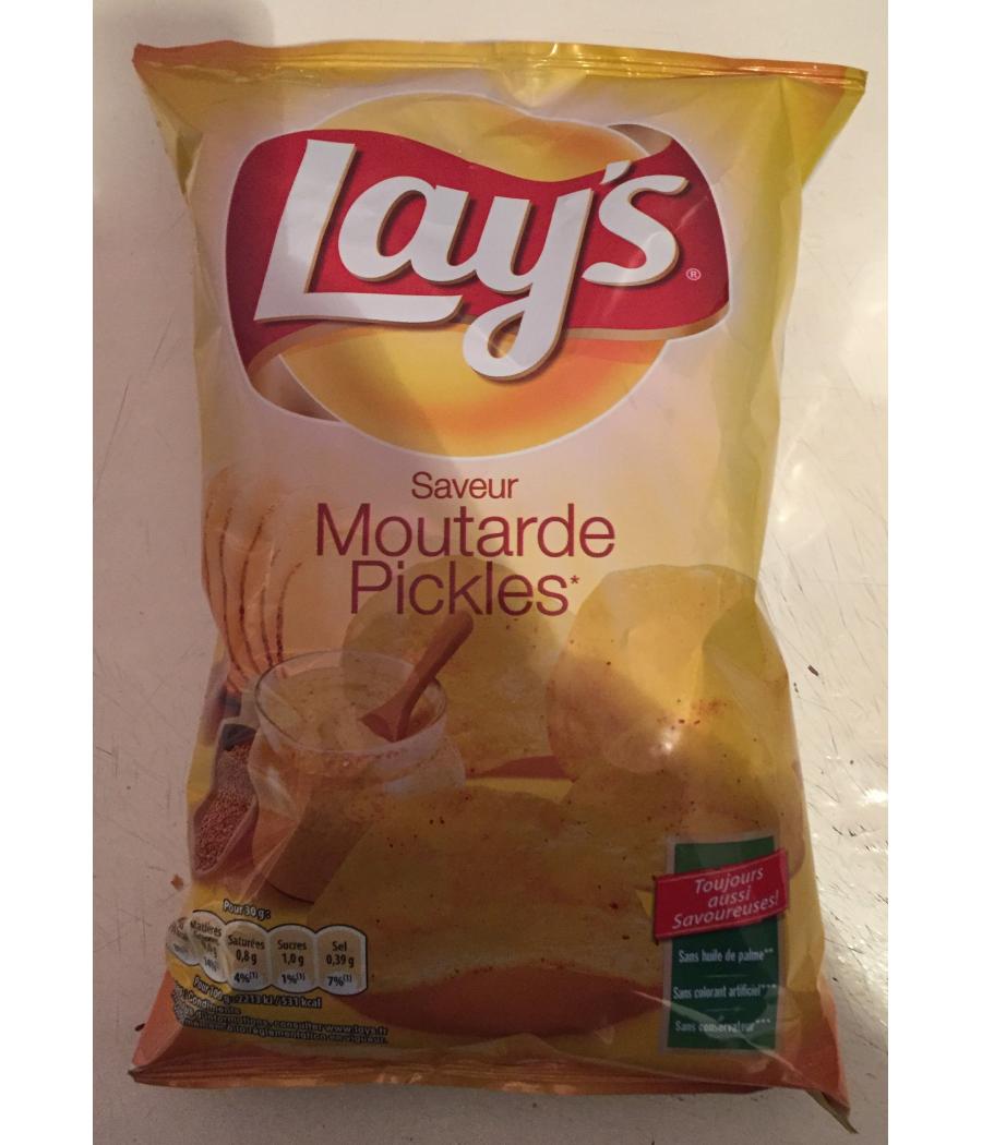 CHIPS SAVEUR MOUTARDE LAYS  130G CHIPS SAVEUR MOUTARDE LAYS  130G
