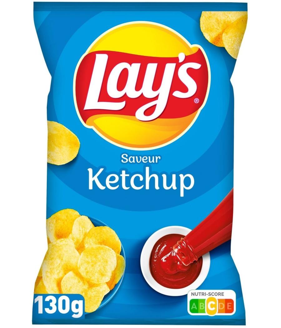 CHIPS SAVEUR KETCHUP LAYS 130G CHIPS SAVEUR KETCHUP LAYS 130G