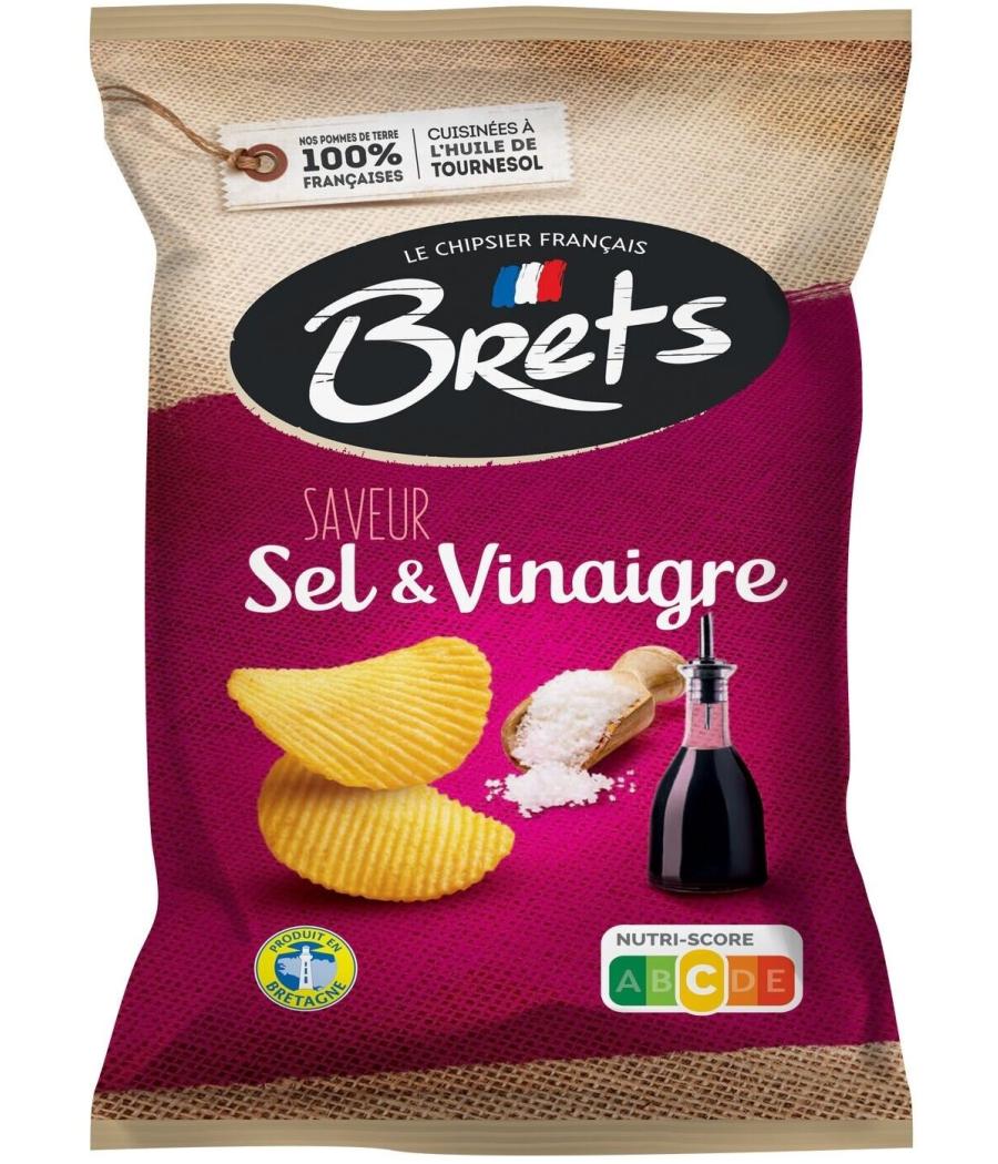 CHIPS SAVEUR SEL & VINAIGRE BRETS 125G CHIPS SAVEUR SEL & VINAIGRE BRETS 125G