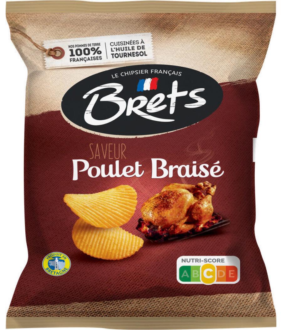 CHIPS POULET BRAISE BRETS 25G CHIPS POULET BRAISE BRETS 25G