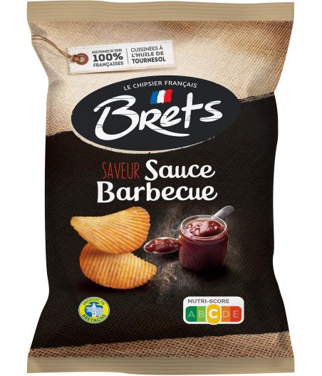 CHIPS SAVEUR SAUCE BARBECUE BRETS 125 G