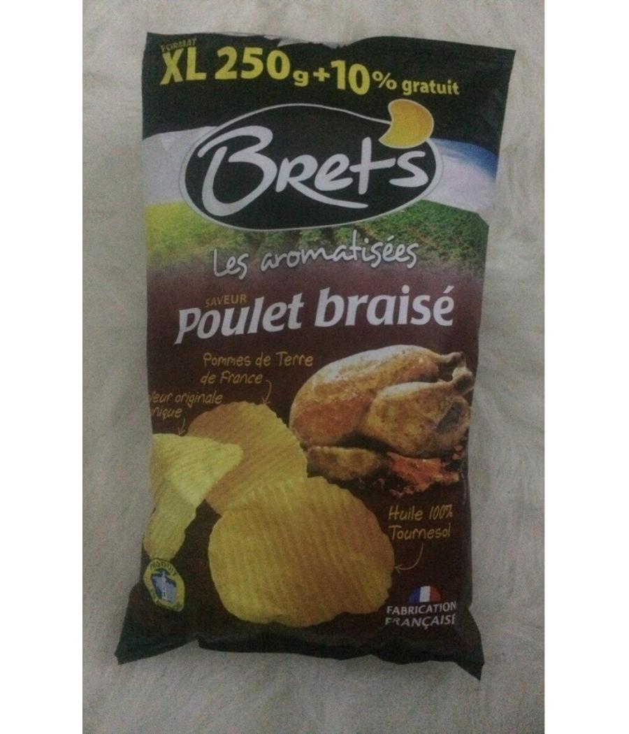 CHIPS SAVEUR POULET BRAISE 275G CHIPS SAVEUR POULET BRAISE 275G