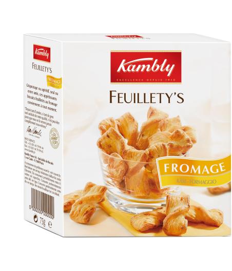 FROMAGE - KAMBLY FEUILLETY'S- 75G