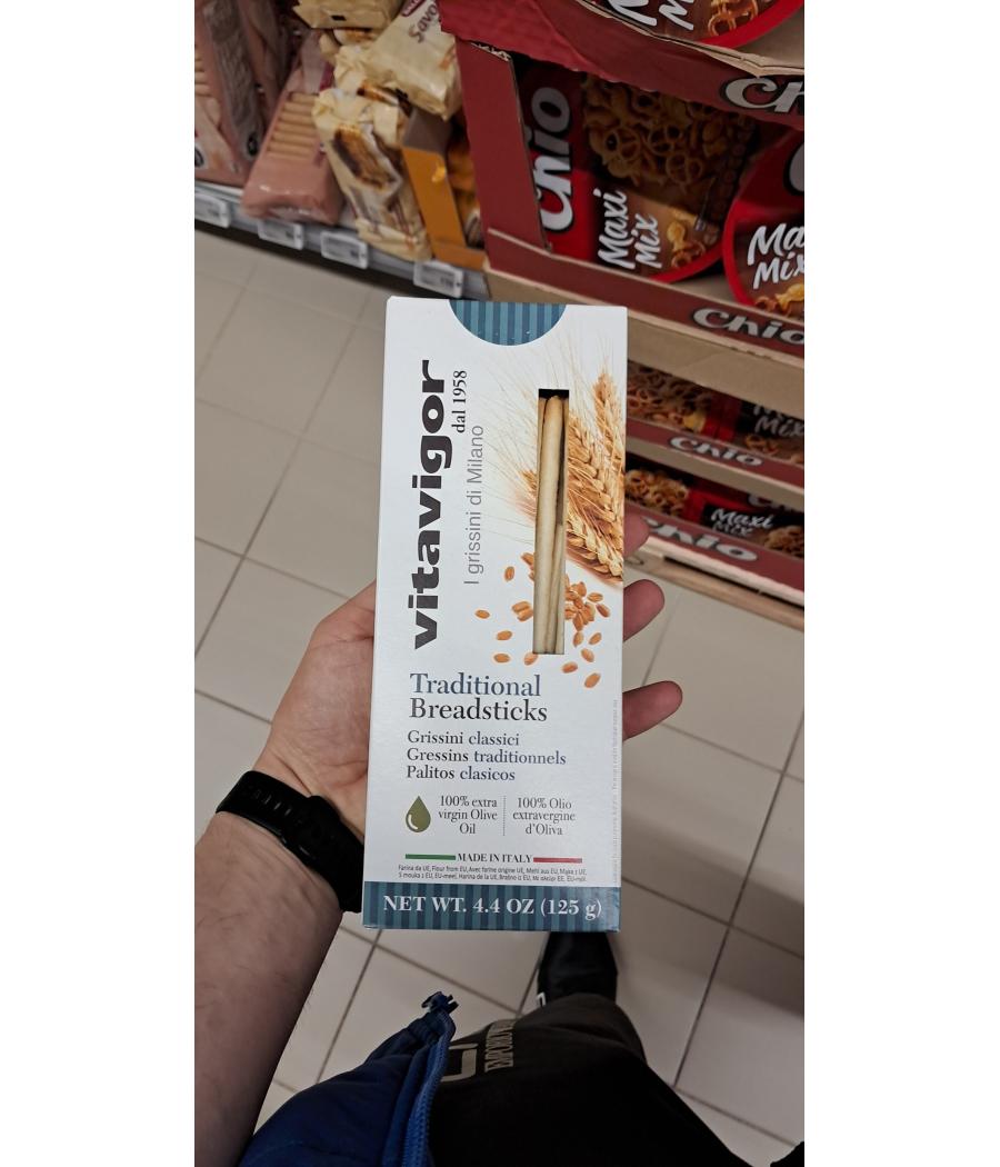 GRISSINI NATURE VITA VIGOR BISCUITI 125G GRISSINI NATURE VITA VIGOR BISCUITI 125G