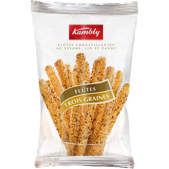 FLUTES AUX 3 GRAINES 125G