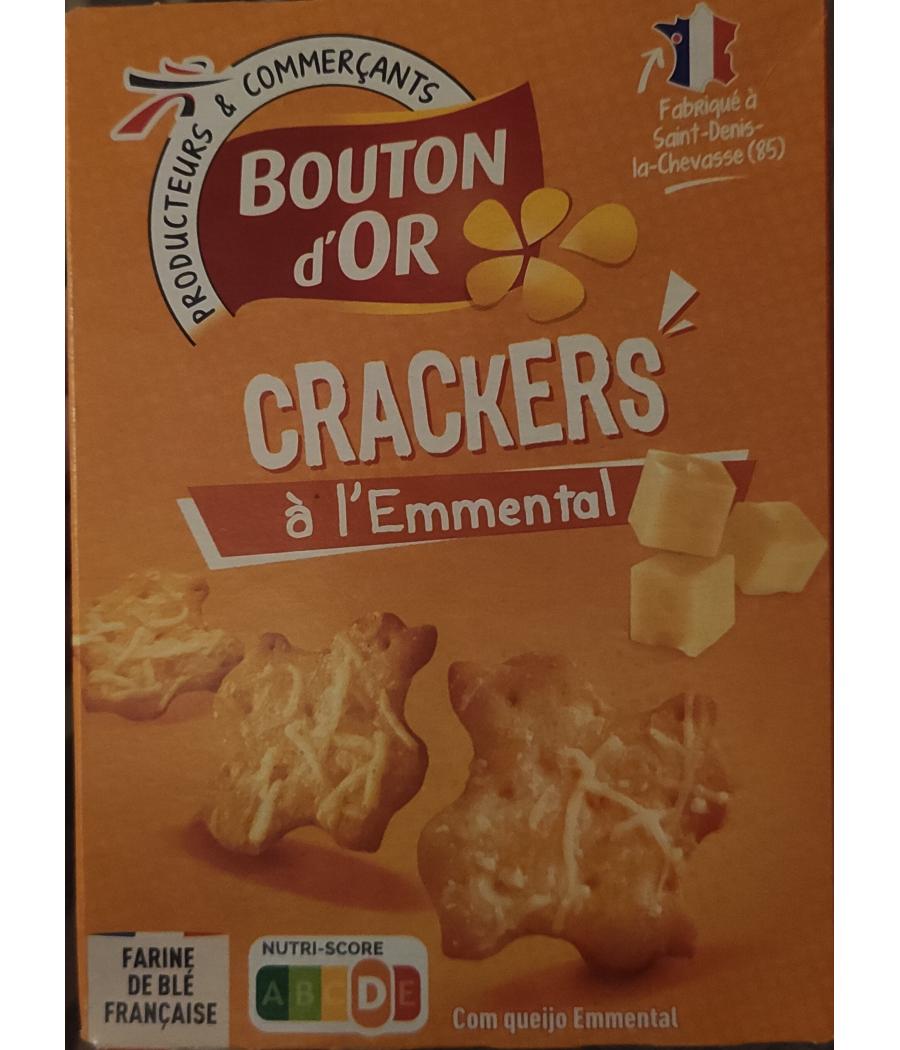 CRACKERS A L'EMMENTAL BOUTON D'OR 105G CRACKERS A L'EMMENTAL BOUTON D'OR 105G