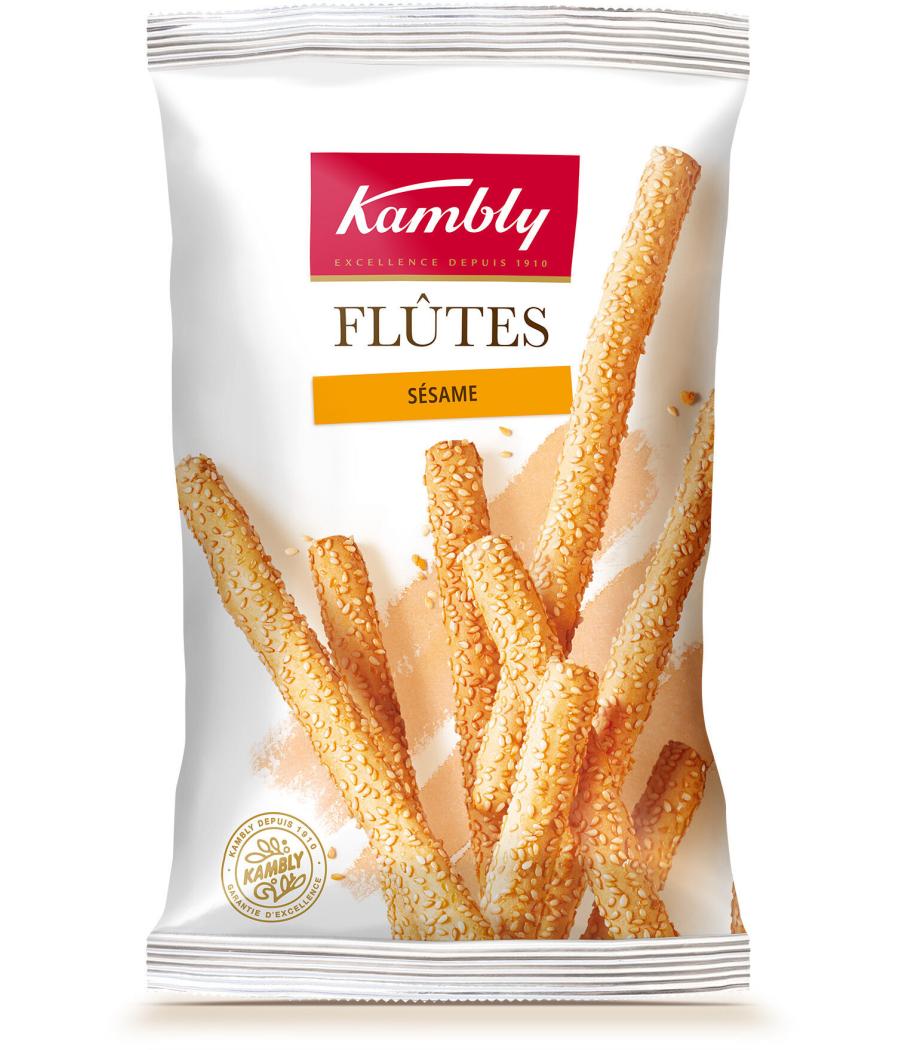 FLUTES SESAME - KAMBLY - 125G FLUTES SESAME - KAMBLY - 125G