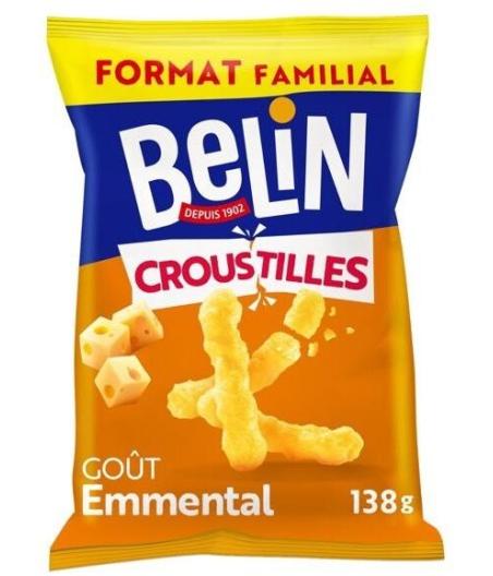 CROUSTILLES GOUT EMMENTAL BERLIN 138G