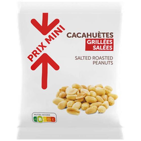 CACAHUETES GRILLEES ET SALEES PRIX MINI 250G