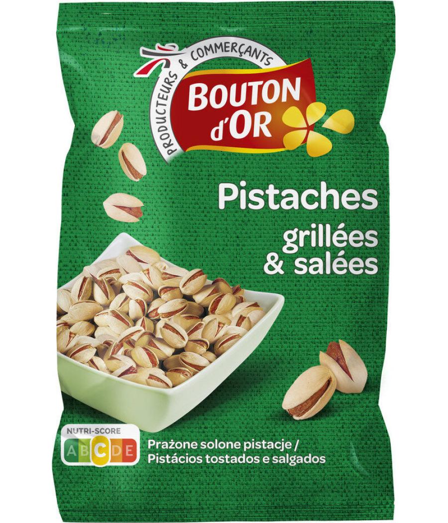 PISTACHES GRILLEES & SALEES BOUTON D'OR 150G PISTACHES GRILLEES & SALEES BOUTON D'OR 150G