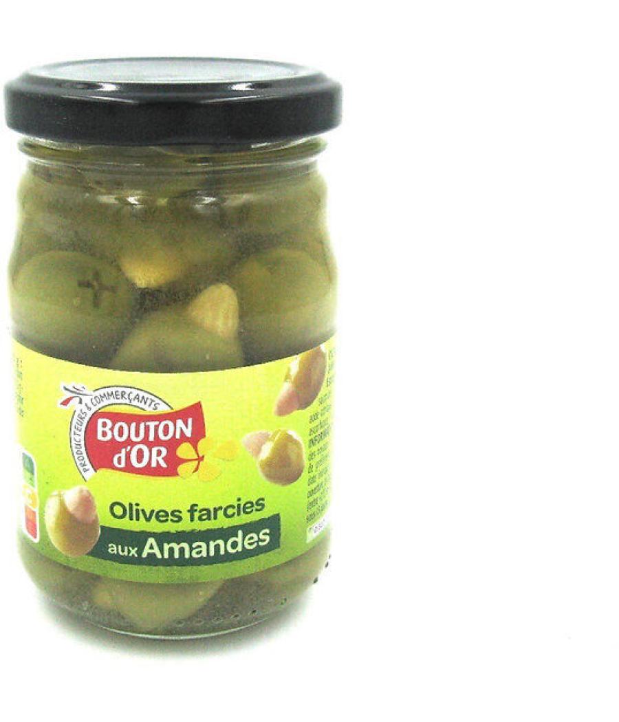 BOCAL 21 CL D\'OLIVES FARCIES AUX AMANDES - 120 G 198 G BOCAL 21 CL D\'OLIVES FARCIES AUX AMANDES - 120 G 198 G