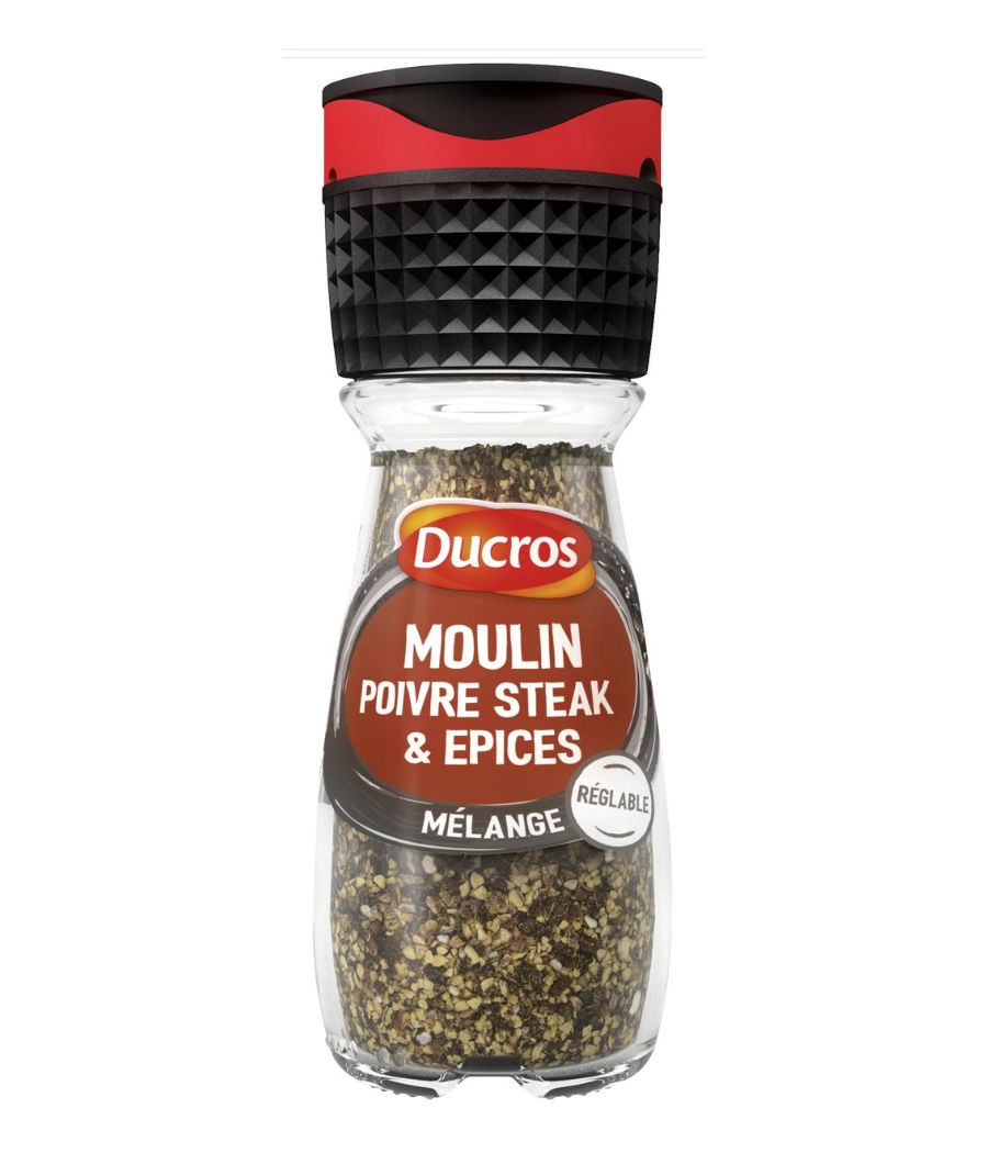 POIVRE DUCROS MOULIN STEAK 35G POIVRE DUCROS MOULIN STEAK 35G