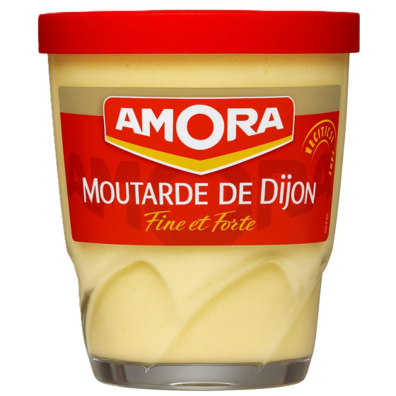 MOUTARDE DE DIJON FINE ET FORTE AMORA 150G