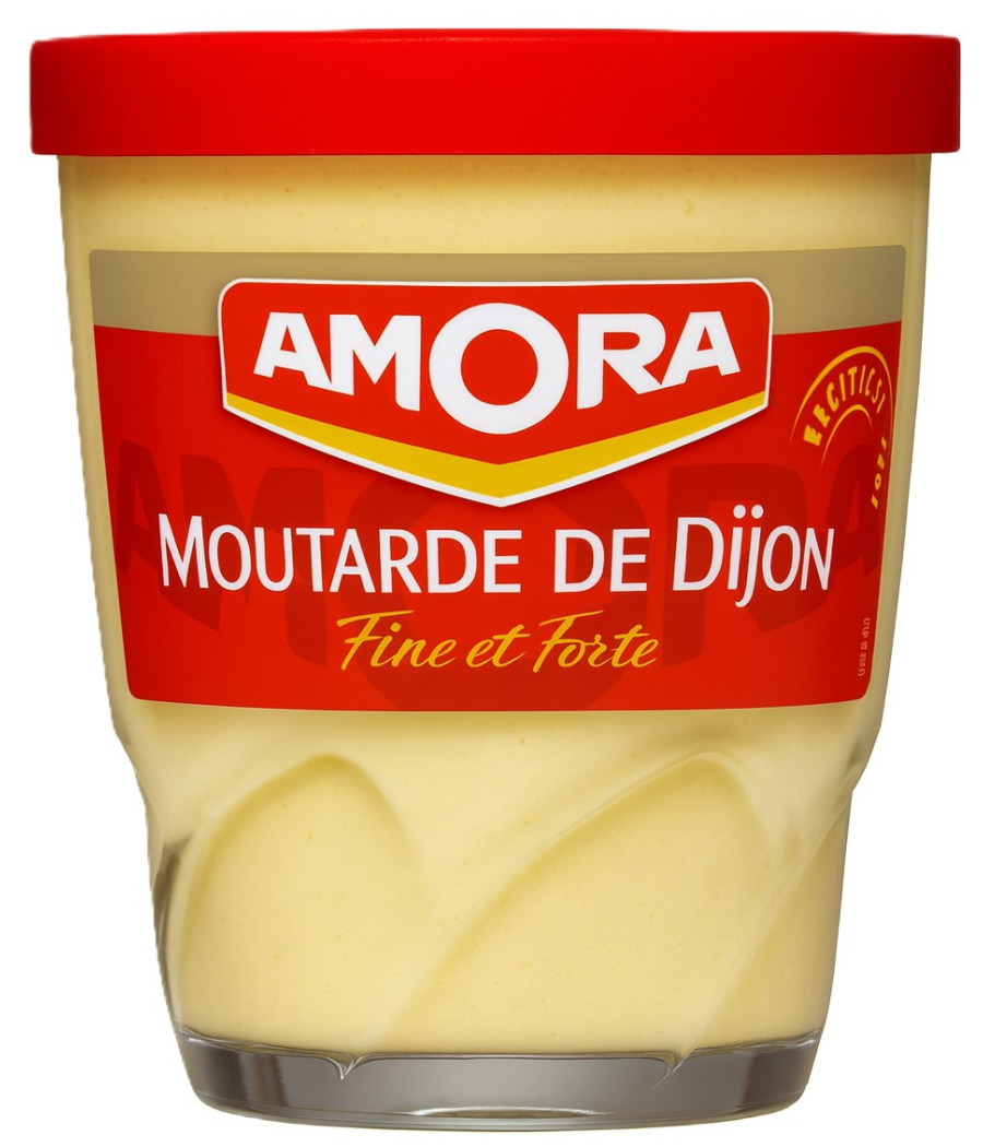 MOUTARDE DE DIJON FINE ET FORTE AMORA 150G MOUTARDE DE DIJON FINE ET FORTE AMORA 150G