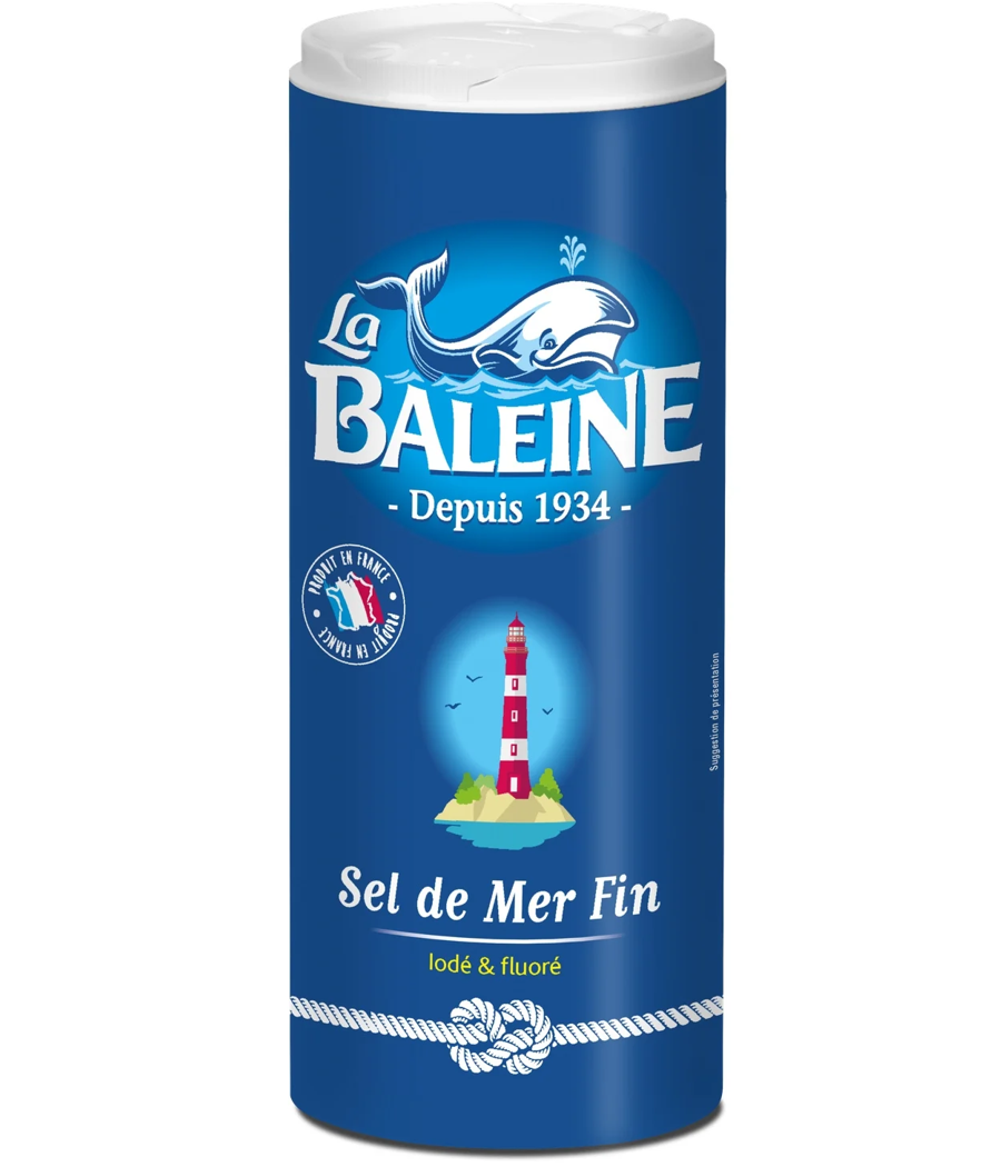 SEL DE MER LA BALEINE 600G SEL DE MER LA BALEINE 600G