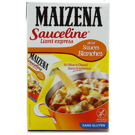 SAUCELINE LIANT EXPRESS POUR SAUCES BLANCHES MAIZENA 250G