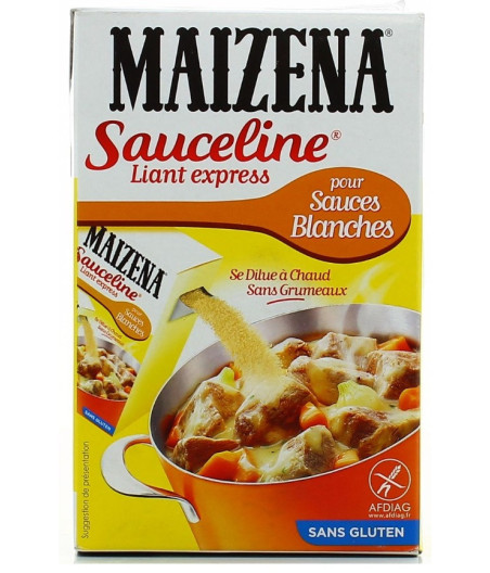 SAUCELINE LIANT EXPRESS POUR SAUCES BLANCHES MAIZENA 250G