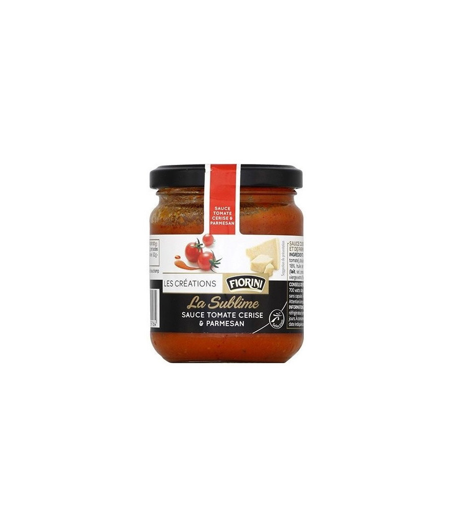 La Sublime Sauce tomate cerise & parmesan Les Créations 190 G La Sublime Sauce tomate cerise & parmesan Les Créations 190 G