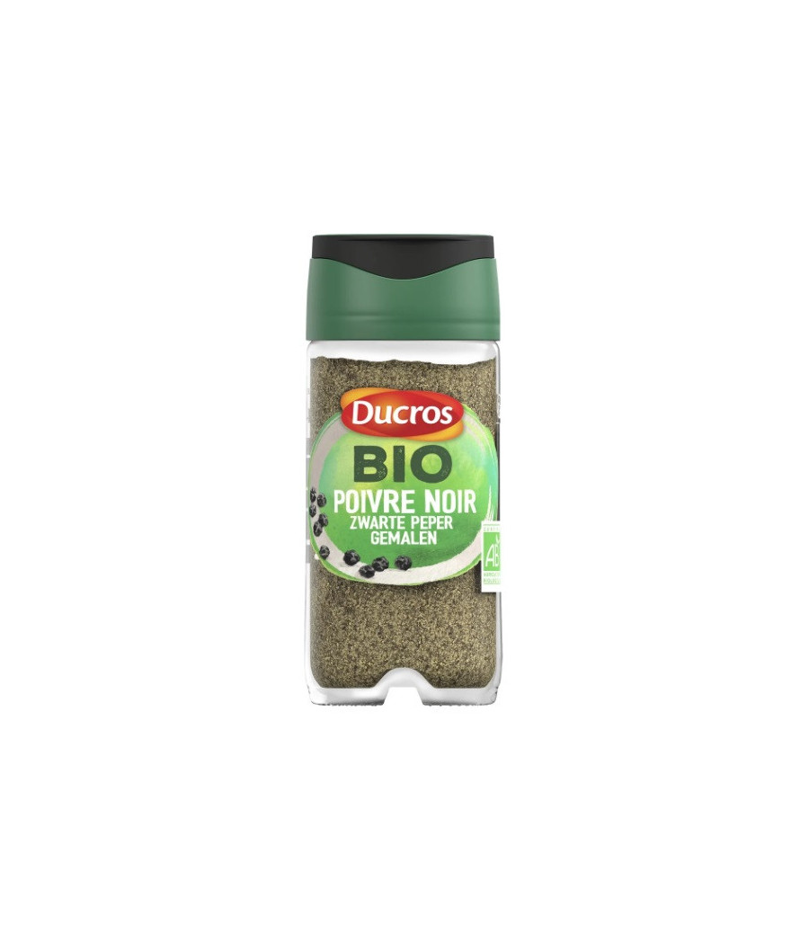 POIVRE NOIR MOULU BIO DUCROS 43G POIVRE NOIR MOULU BIO DUCROS 43G