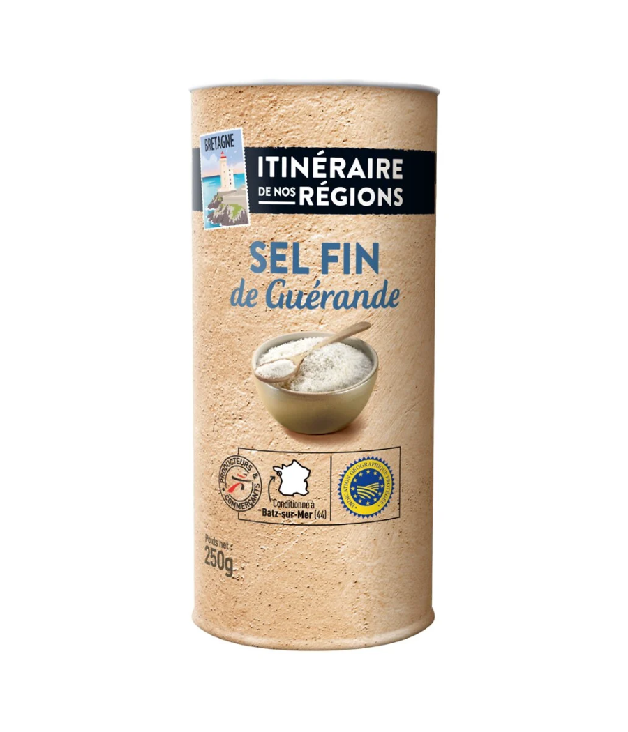SEL FIN DE GUERANDE ITINERAIRE DES SAVEURS 250G SEL FIN DE GUERANDE ITINERAIRE DES SAVEURS 250G