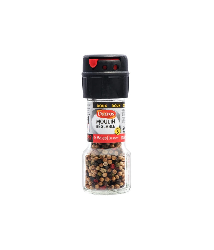 POIVRE DOUX 5 BAIES DUCROS 24G POIVRE DOUX 5 BAIES DUCROS 24G