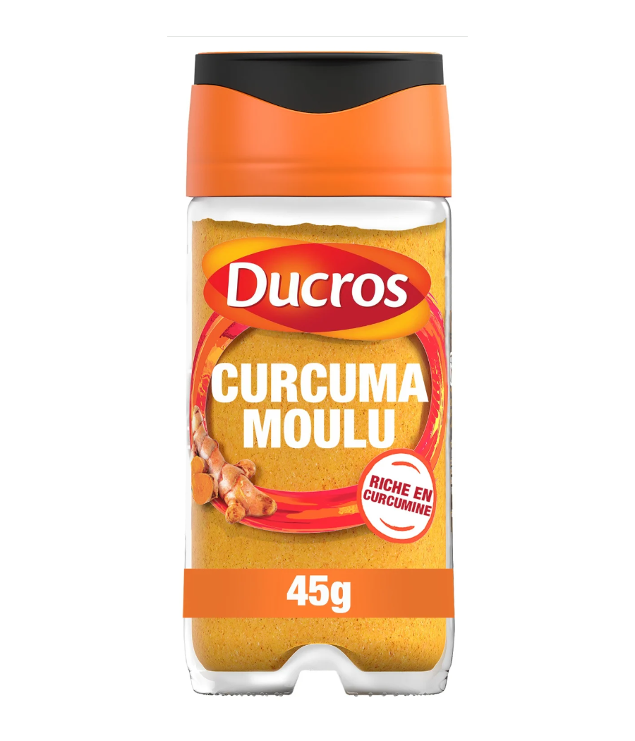CURCUMA DUCROS MOULU 45G CURCUMA DUCROS MOULU 45G