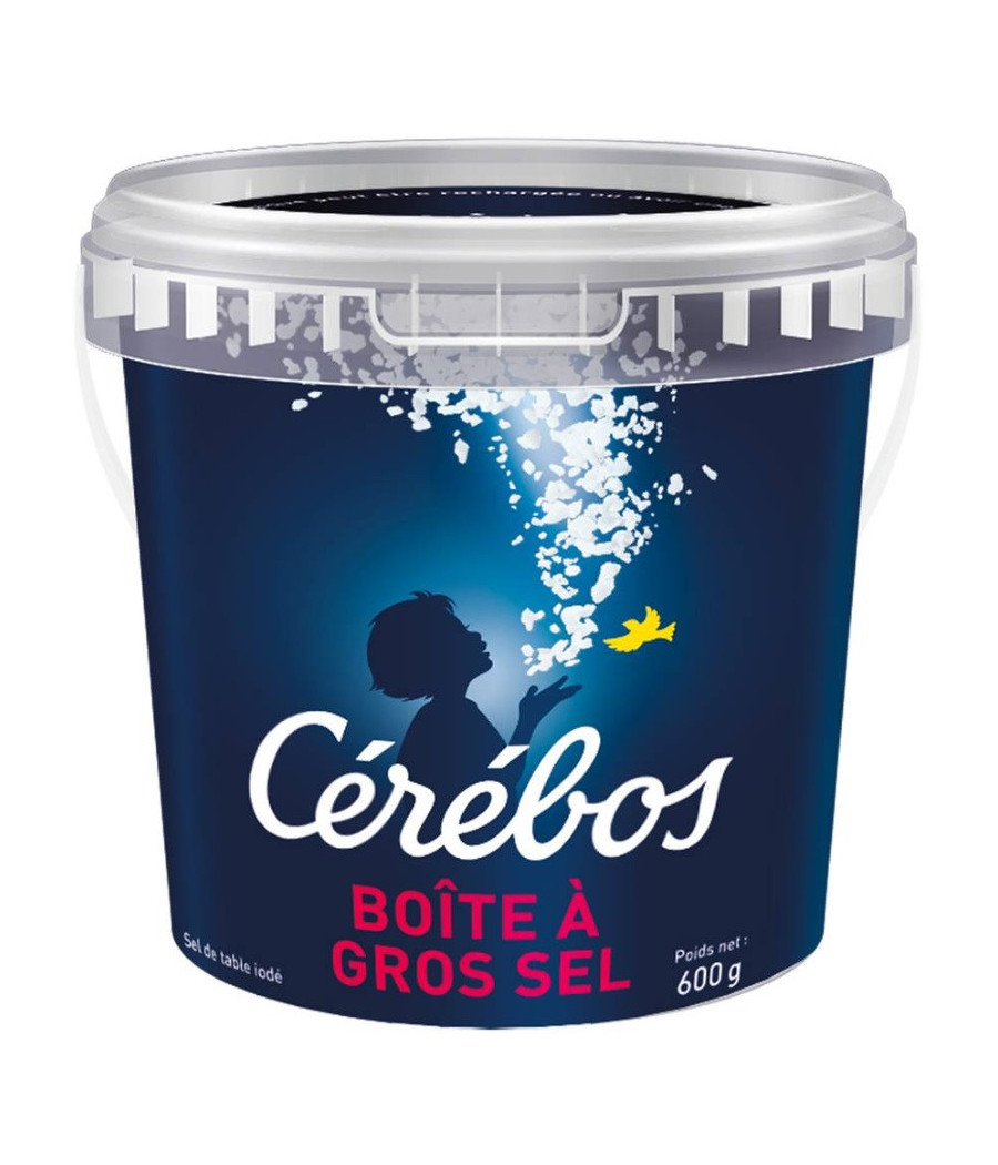 GROS SEL IODE CEREBOS 600G GROS SEL IODE CEREBOS 600G
