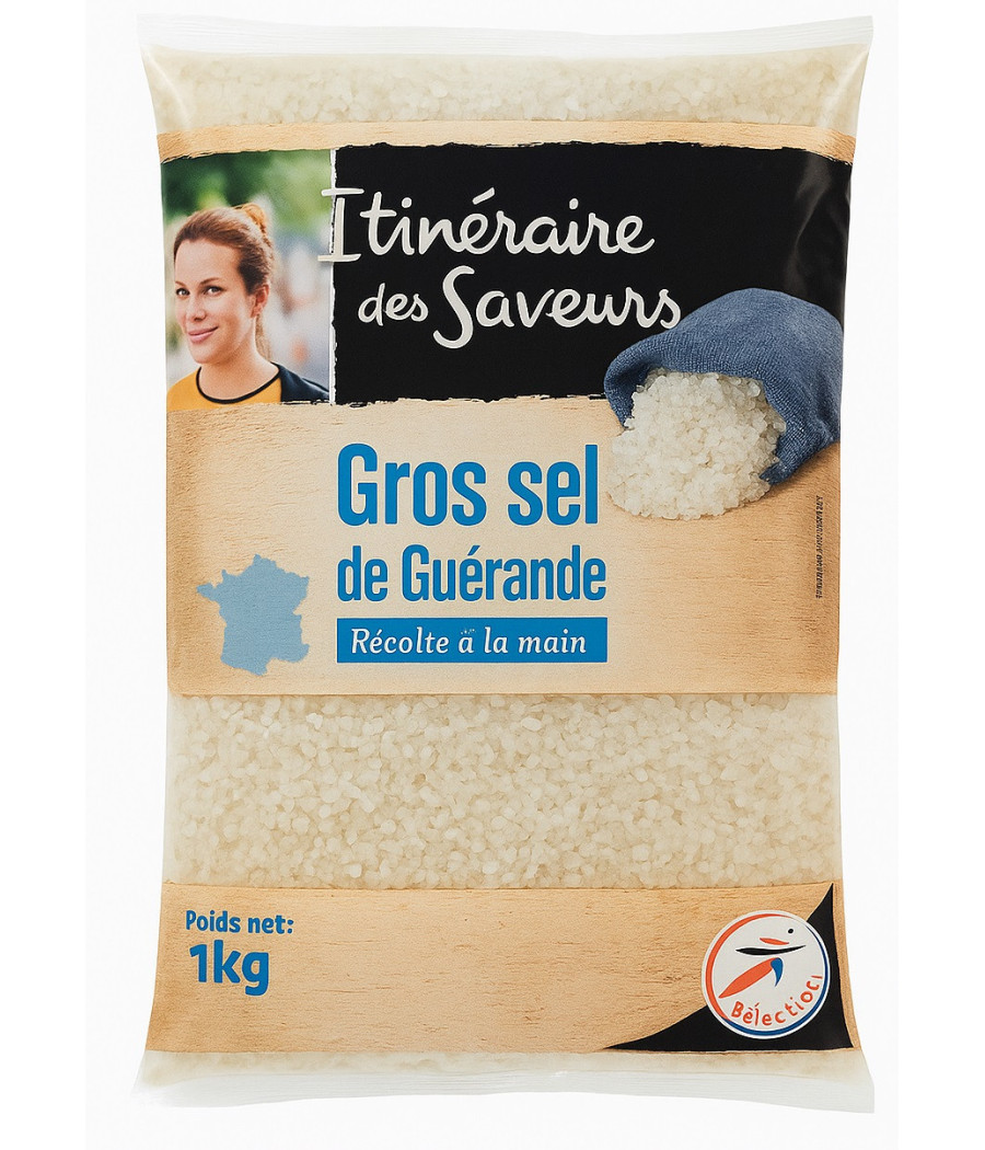 GROS SEL DE GUERANDE 1KG GROS SEL DE GUERANDE 1KG