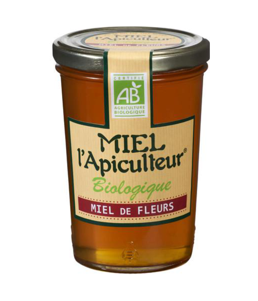 MIEL DE FLEURS BIO MIEL L'APICULTEUR 500G MIEL DE FLEURS BIO MIEL L'APICULTEUR 500G