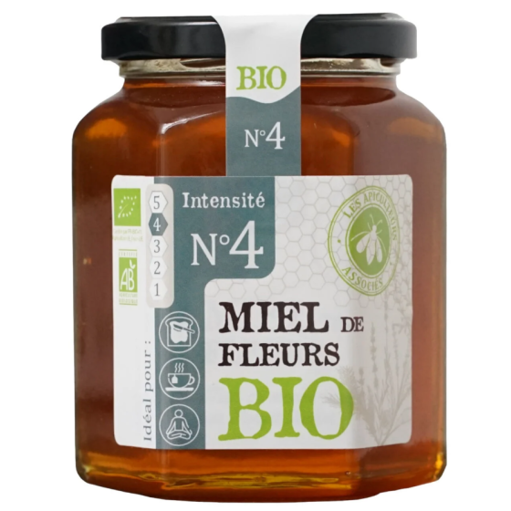 MIEL DE FLEURS BIO MIEL L'APPLICULTEUR 375G