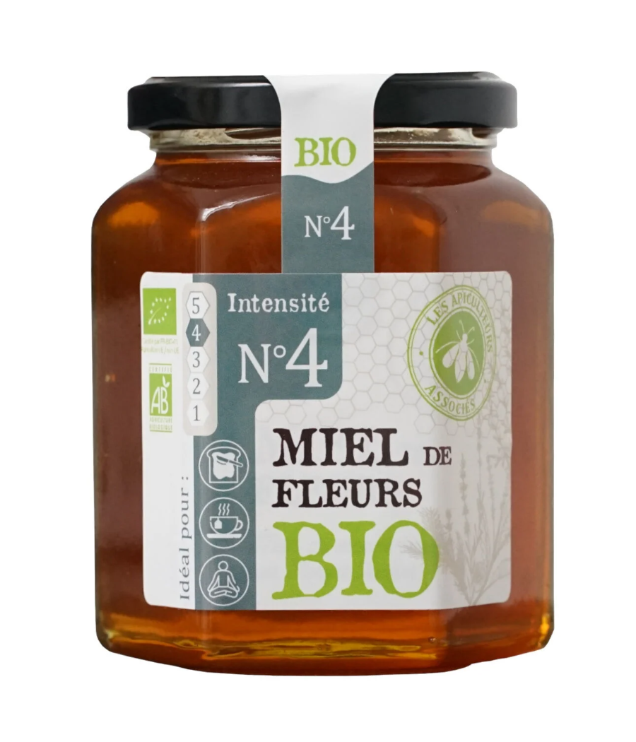 MIEL DE FLEURS BIO MIEL L'APPLICULTEUR 375G MIEL DE FLEURS BIO MIEL L'APPLICULTEUR 375G