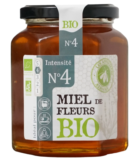 MIEL DE FLEURS BIO MIEL L'APPLICULTEUR 375G