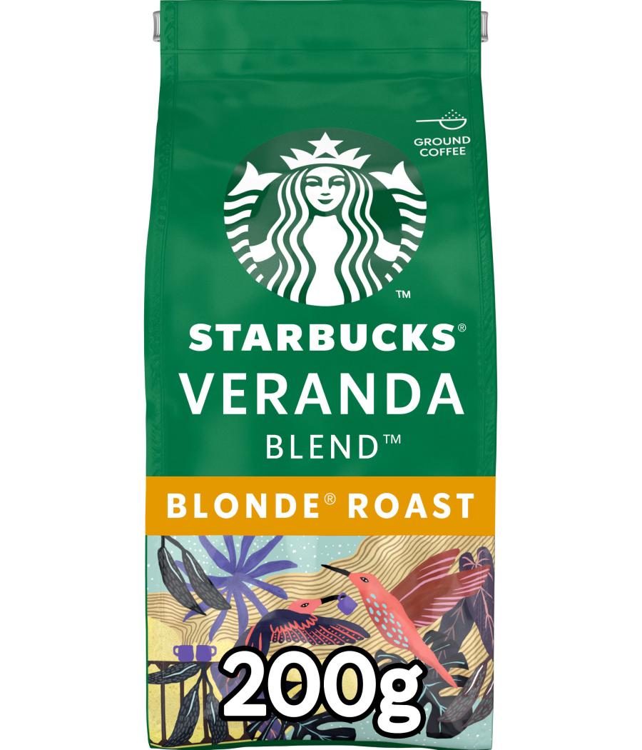STARBUCKS VERANDA BLEND CAFE MOULU 200G STARBUCKS VERANDA BLEND CAFE MOULU 200G