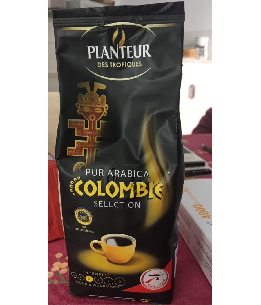 PLANTEUR DES TROPIC  SELECT COLOMBIE M INTERMARCHE 250G PLANTEUR DES TROPIC  SELECT COLOMBIE M INTERMARCHE 250G