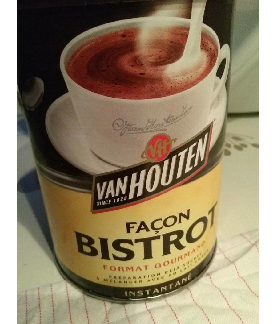DOSETTE VAN HOUTEN CHOCOLAT INSTANTANE FACON BISTROT 425G DOSETTE VAN HOUTEN CHOCOLAT INSTANTANE FACON BISTROT 425G