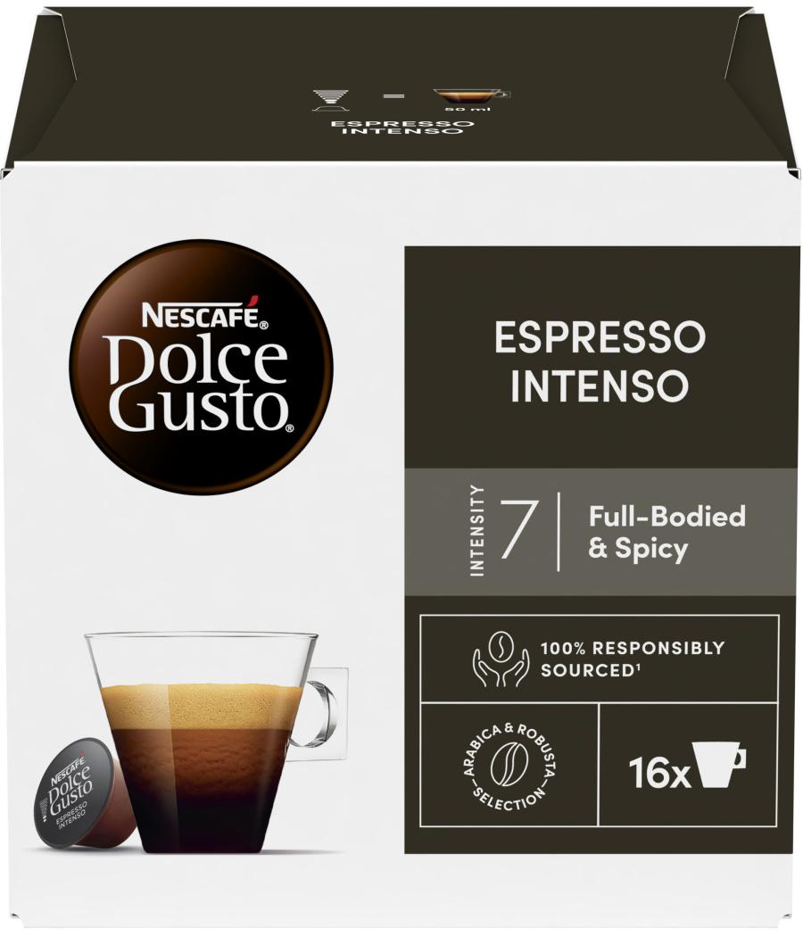 CAPSULES NESCAFE DOLCE GUSTO ESPRESSO INTENSO 16 CAPSULES 112G CAPSULES NESCAFE DOLCE GUSTO ESPRESSO INTENSO 16 CAPSULES 112G