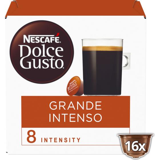 CAPSULES NESCAFE DOLCE GUSTO GRANDE INTENSO 16 CAPSULES 132.8G