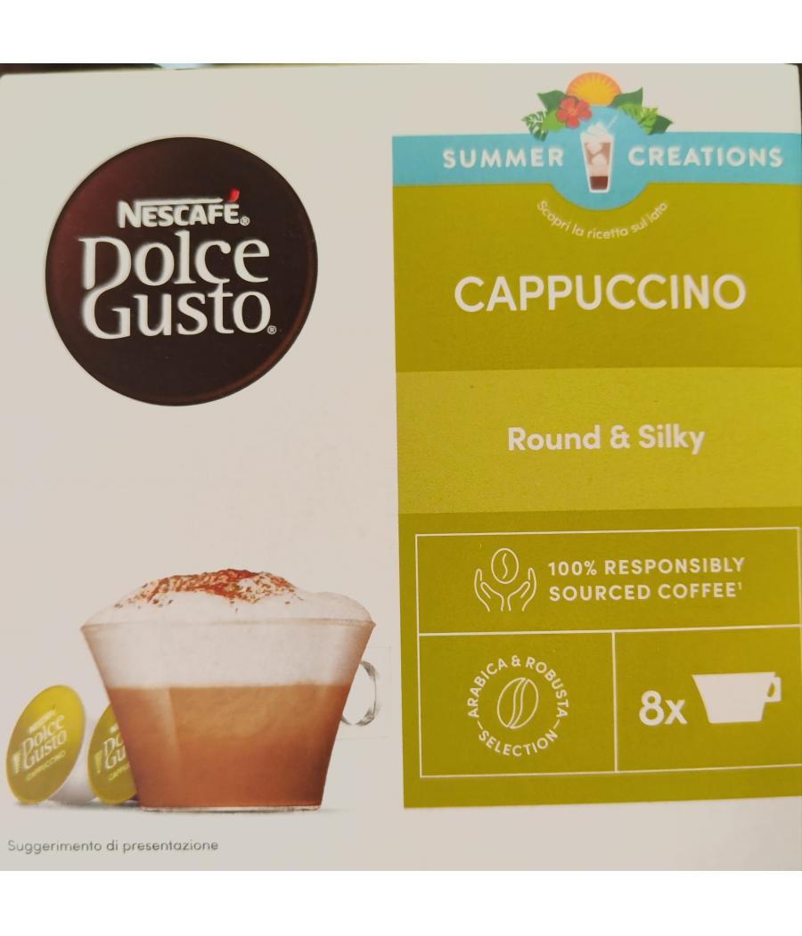 CAPSULES NESCAFE DOLCE GUSTO CAPPUCCINO EXTRA CREMA 16 CAPSULES 186.4G CAPSULES NESCAFE DOLCE GUSTO CAPPUCCINO EXTRA CREMA 16 CAPSULES 186.4G