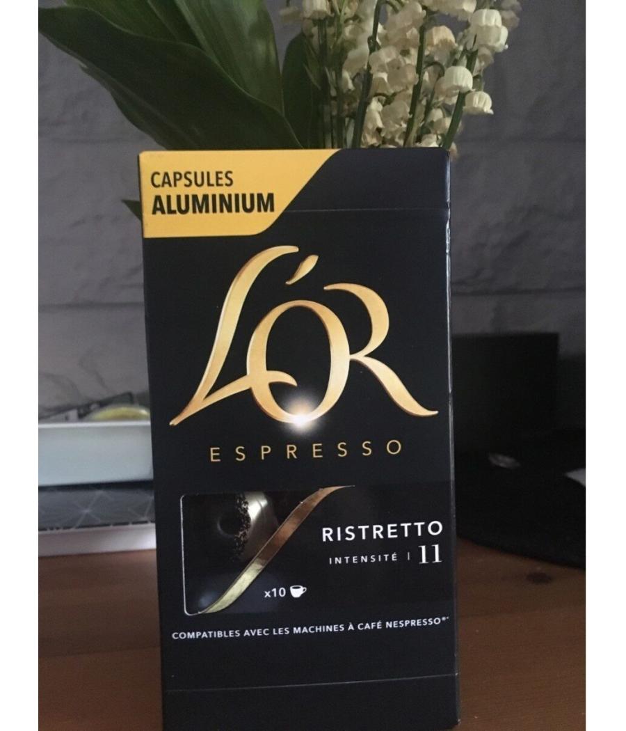 ESPRESSO RISTRETTO INTENSITE 11 10 CAPSULES (52 G) ESPRESSO RISTRETTO INTENSITE 11 10 CAPSULES (52 G)