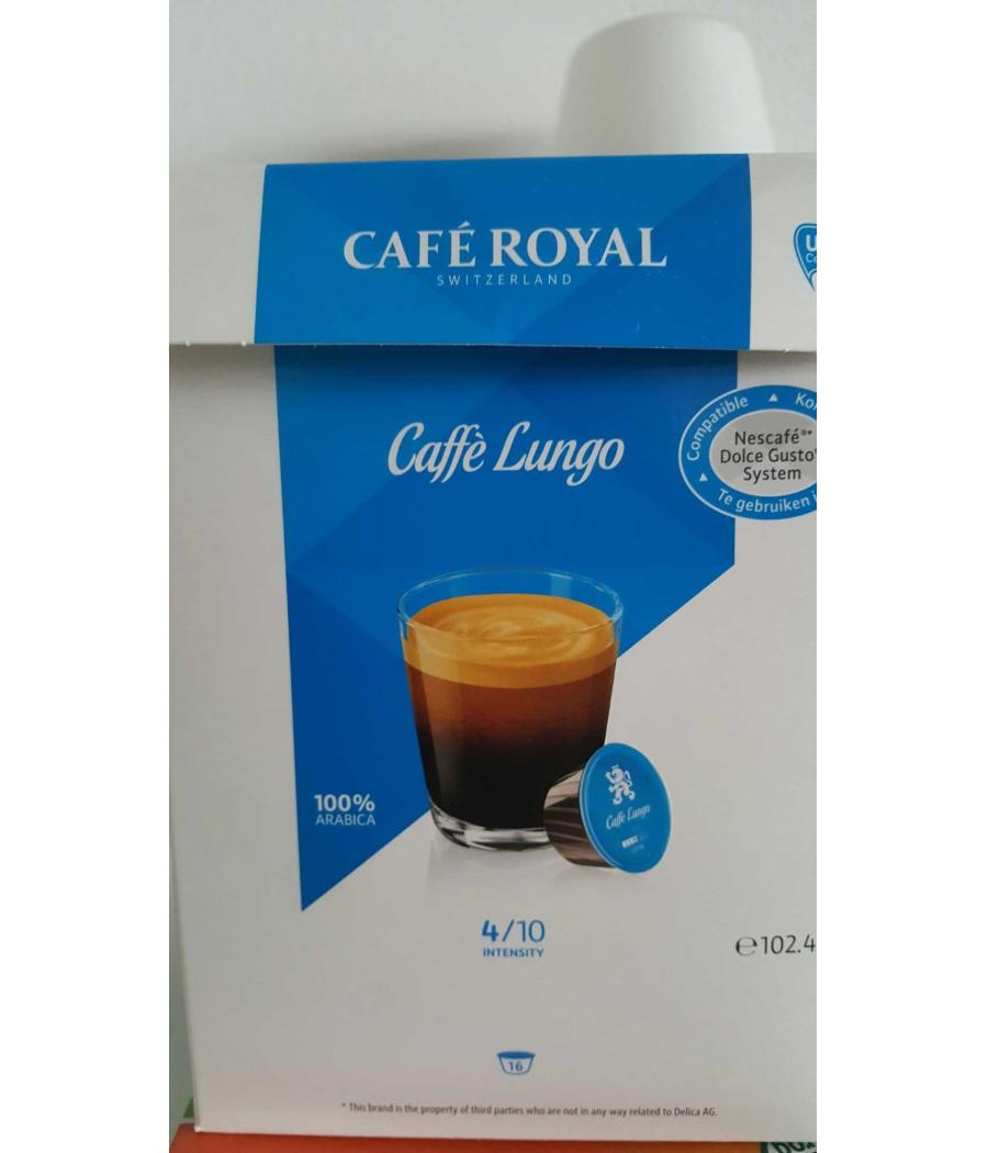 CAFFE LUNGO 16X6.4G = 102.4 G CAFFE LUNGO 16X6.4G = 102.4 G