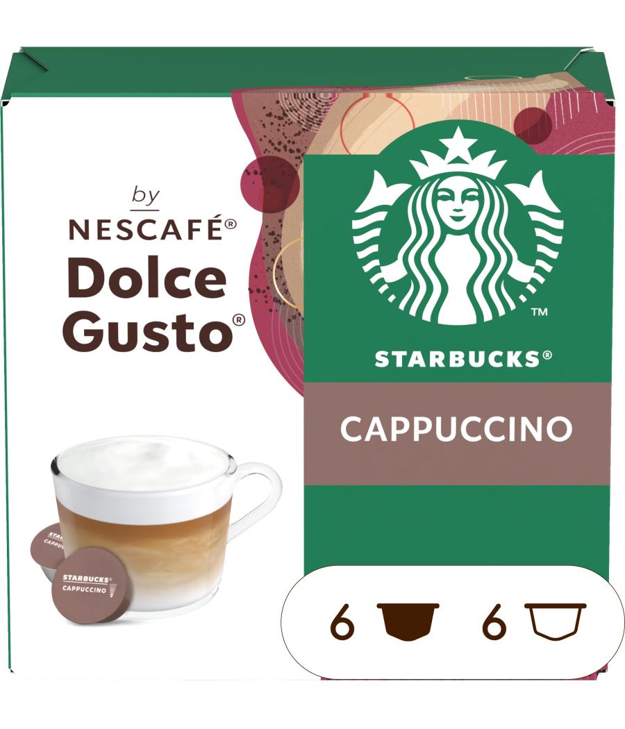 STARBUCKS BY NESCAFE DOLCE GUSTO CAPPUCCINO 120G 120 G STARBUCKS BY NESCAFE DOLCE GUSTO CAPPUCCINO 120G 120 G