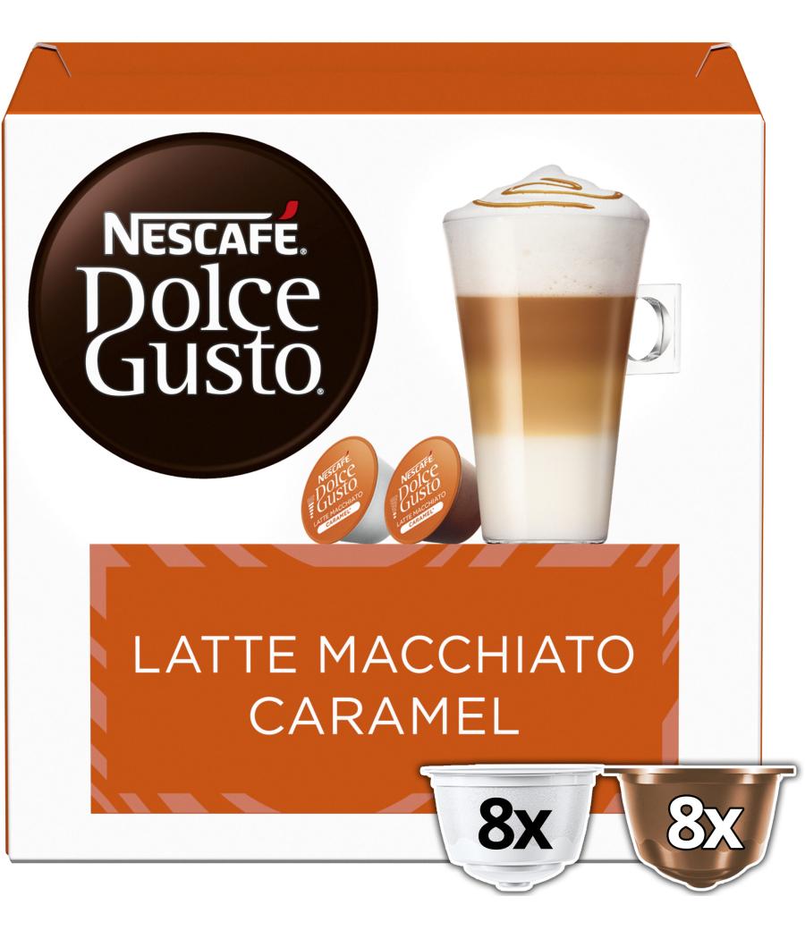 CAPSULES NESCAFE DOLCE GUSTO CARAMEL MACCHIATO 16 CAPSULES 145.6 G CAPSULES NESCAFE DOLCE GUSTO CARAMEL MACCHIATO 16 CAPSULES 145.6 G