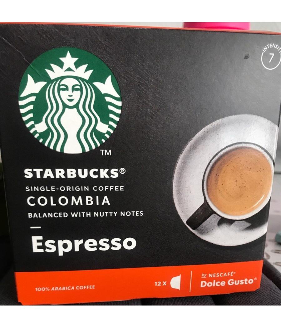 STARBUCKS BY NESCAFE DOLCE GUSTO ESPRESSO COLOMBIA 66G 66 G STARBUCKS BY NESCAFE DOLCE GUSTO ESPRESSO COLOMBIA 66G 66 G