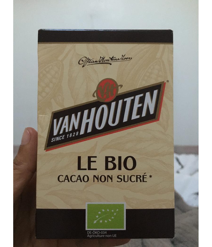 CACAO  BIO NON SUCRE VAN HOUTEN  125G CACAO  BIO NON SUCRE VAN HOUTEN  125G