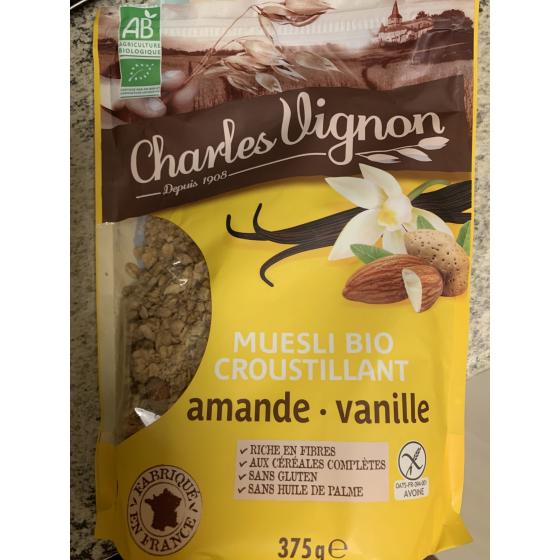 MUESLI BIO CROUSTILLANT AMANDE VANILLE 375 G